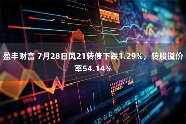 盈丰财富 7月28日凤21转债下跌1.29%，转股溢价率54.14%